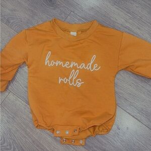 6-12 months onsie homade rolls